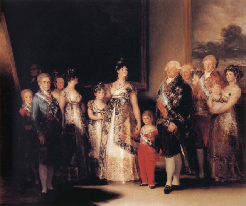 Francisco Jose de Goya The Family of Charles IV china oil painting image